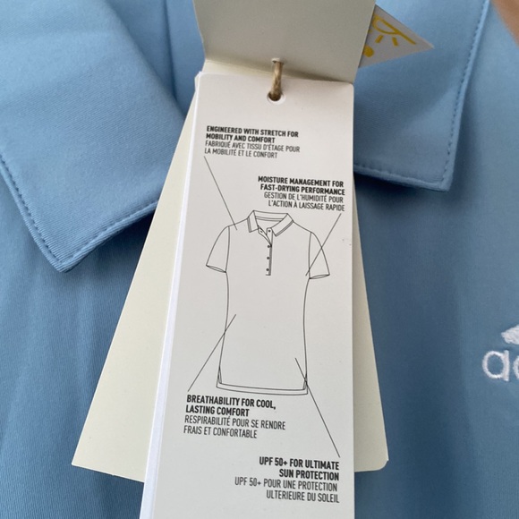 ADIDAS WOMEN'S STADIUM POLO NEW - Picture 6 of 10